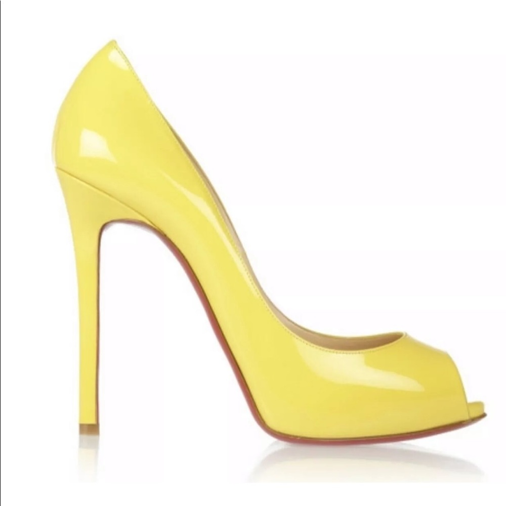 CHRISTIAN LOUBOUTIN Flo 120 Patent Leather 38